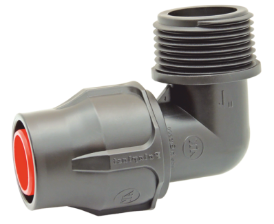 Elbow Male Threaded Lock