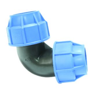 Elbow Quick Coupling Blue