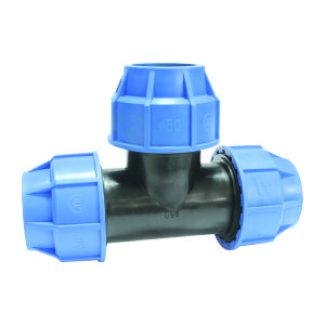 Quick Tee Coupling Blue