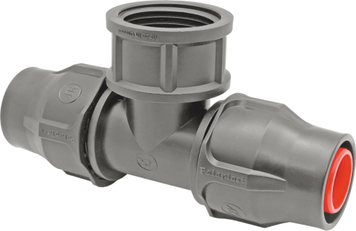 Tee Connection Female Threaded Lock